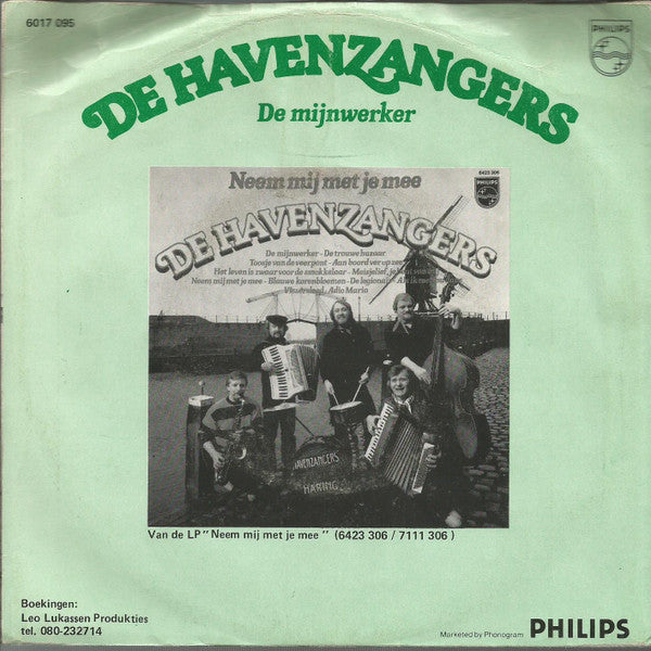Havenzangers - De Mijnwerker 43448 Vinyl Singles Vinyl Goed / Hoes Goed