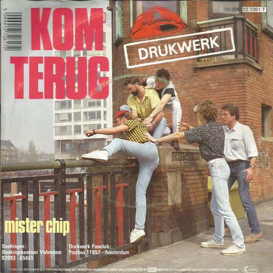 Drukwerk - Kom Terug 35157 Vinyl Singles Vinyl Goed / Hoes Goed