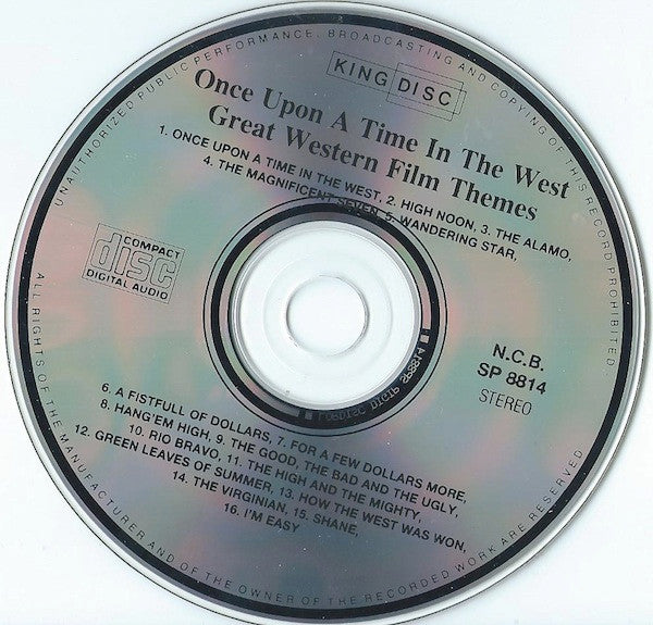 Unknown Artist - Once Upon A Time In The West (CD) Compact Disc Vinyl Goed / Hoes Goed
