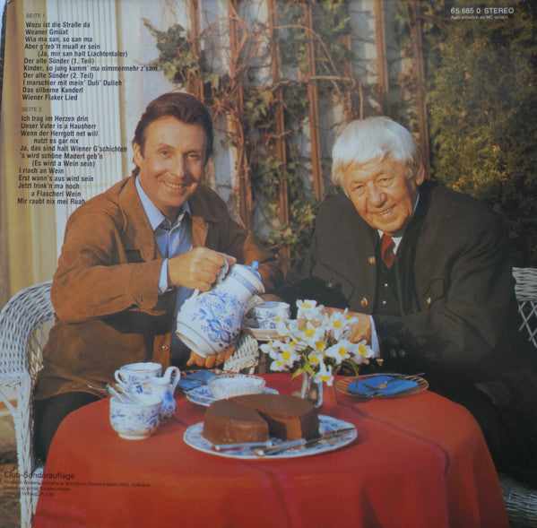 Paul Hörbiger / Peter Alexander - Wiener G'schichten (LP) 44380 Vinyl LP Vinyl Goed / Hoes Goed