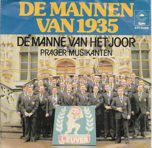 Mannen Van 1935 - De Manne Van Het Joor 03180 Vinyl Singles Vinyl Goed / Hoes Goed