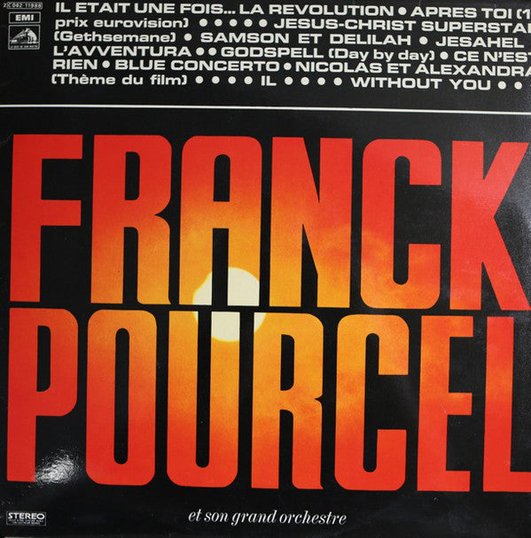 Franck Pourcel - Franck Pourcel Et Son Grand Orchestre No. ** (LP) Vinyl LP Vinyl Zeer Goed / Hoesje Goed "VINYLSINGLES.NL"