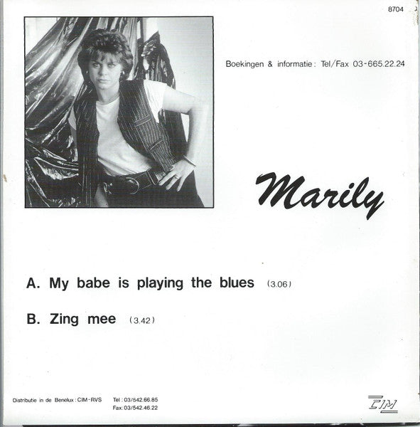 Marily - My Babe Is Playing The Blues 31485 Vinyl Singles Vinyl Goed / Hoes Goed