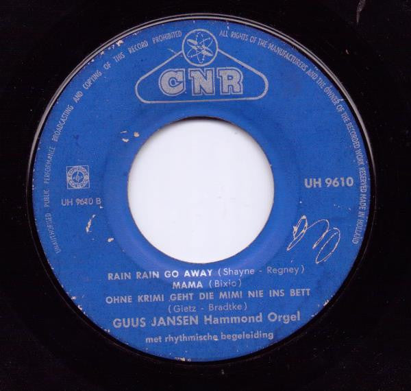 Guus Jansen - Potpourri Nr. 1 Vinyl Singles EP Vinyl Zeer Goed / Hoesje Generic "VINYLSINGLES.NL"