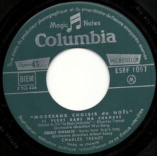 Charles Trenet - Morceaux Choisis De Noël (EP) 32980