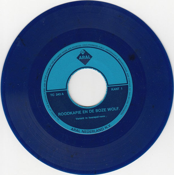 Unknown Artist - Roodkapje En De Boze Wolf 33830 Vinyl Singles Vinyl Goed / Hoes Goed