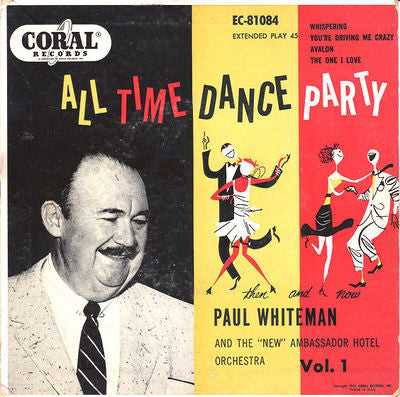 Paul Whiteman - All Time Dance Party Vol. 1 32191 Vinyl Singles EP Vinyl Goed / Hoes Goed