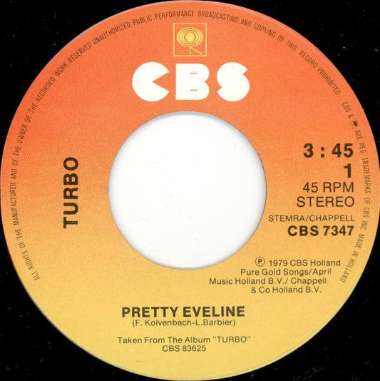 Turbo - Pretty Eveline 38729 Vinyl Singles Vinyl Goed / Hoes Generic