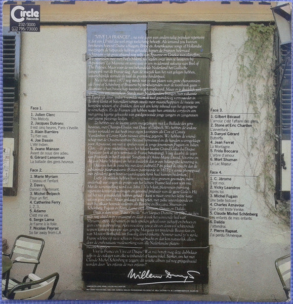 Various - Vive La France - Alle Grote Franse Successen (LP)