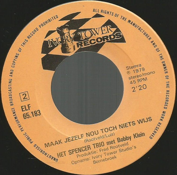 Spencer Trio mit Bobby Klein – The Cowboy Song 32178