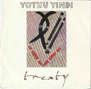Yothu Yindi - Treaty 20055 Vinyl Singles Vinyl Goed / Hoes Goed