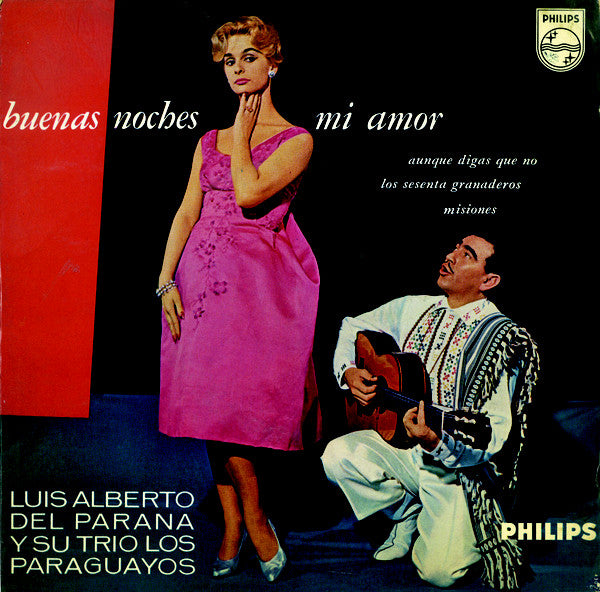 Luis Alberto Del Parana Y Su Trio Los Paraguayos - Buenas Noches Mi Amor 07993 Vinyl Singles EP Vinyl Goed / Hoes Goed