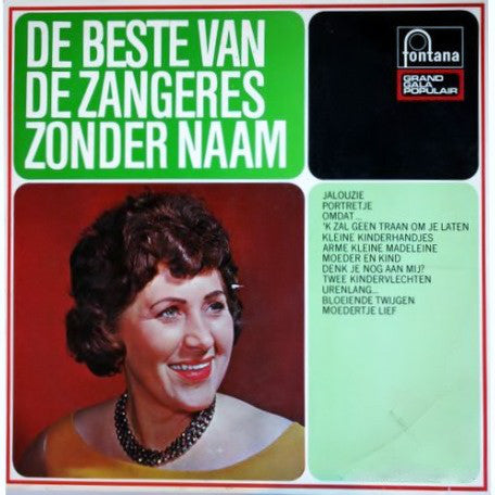 Zangeres Zonder Naam - De Beste Van (LP) Vinyl LP Vinyl Goed / Hoes Goed