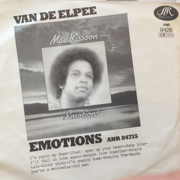 Mac Kissoon - Baby Blue Vinyl Singles Vinyl Goed / Hoes Goed