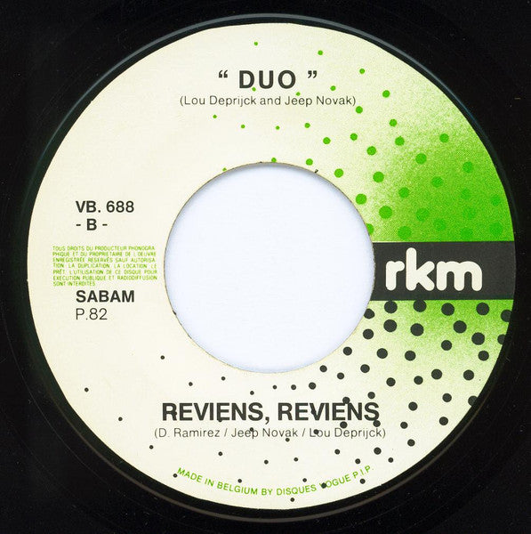 Duo, Lou Deprijck, Jeep Novak - Da Da Da 32832 Vinyl Singles Vinyl Goed / Hoes Goed