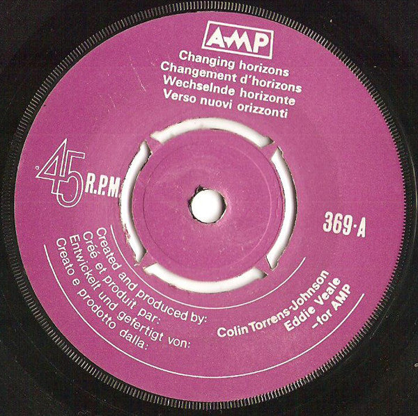 Colin Torrens-Johnson & Eddie Veal - Changing Horizons Vinyl Singles Vinyl Zeer Goed / Hoesje Goed "VINYLSINGLES.NL"