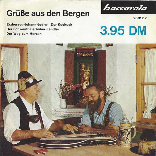 Various - Grüsse Aus Den Bergen 17011 Vinyl Singles Vinyl Goed / Hoes Goed