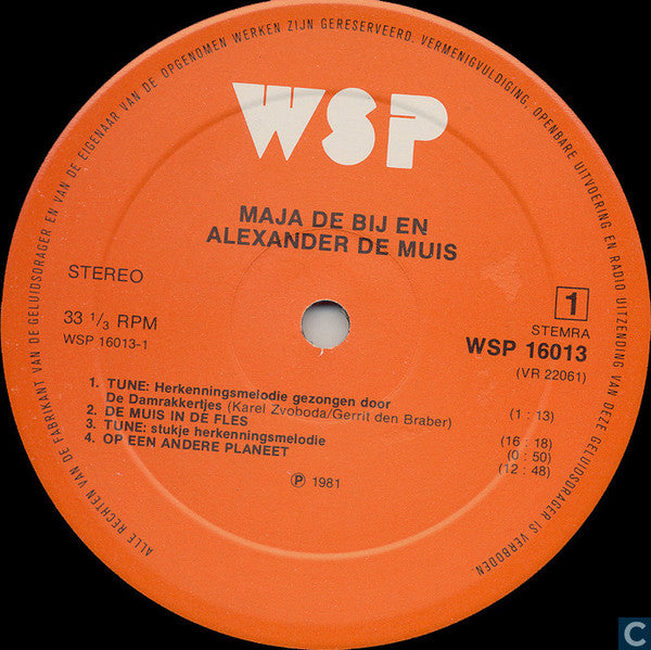 Die Biene Maja - Die Biene Maja und Alexander die Maus 2 (LP) 40691