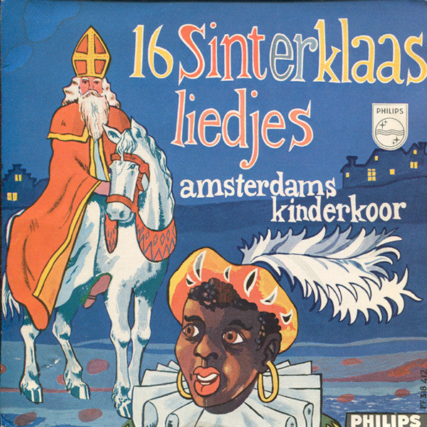 Amsterdams Kinderkoor - 16 Sinterklaas Liedjes Vinyl Singles Vinyl Zeer Goed / Hoesje Goed "VINYLSINGLES.NL"