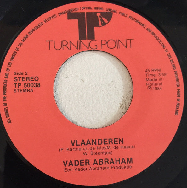 Vader Abraham - Ik Leef Om Te Leven 02910 Vinyl Singles Vinyl Goed / Hoes Goed