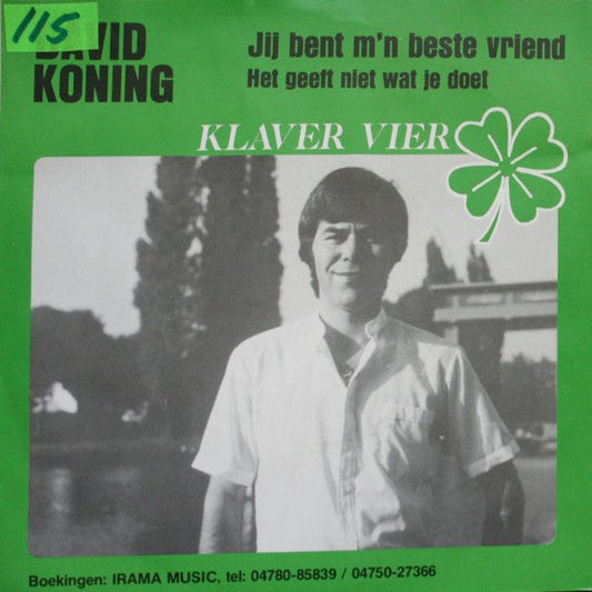 David Koning - Jij Bent M'n Beste Vriend 03618 Vinyl Singles Vinyl Goed / Hoes Goed