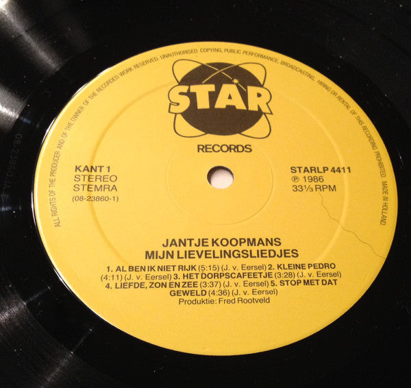 Jantje Koopmans – Meine Lieblingslieder (LP) 46000