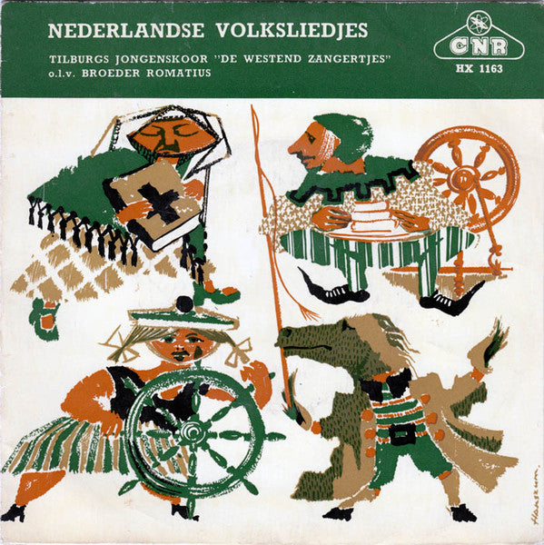 Westend Zangertjes - Nederlandse Volksliedjes 40350 Vinyl Singles Vinyl Goed / Hoes Goed