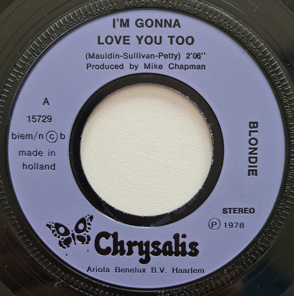 Blondie - I'm Gonna Love You Too 35436 35684 18025