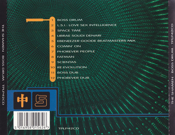 Shamen - Boss Drum (CD) 70769 Compact Disc Goede Staat