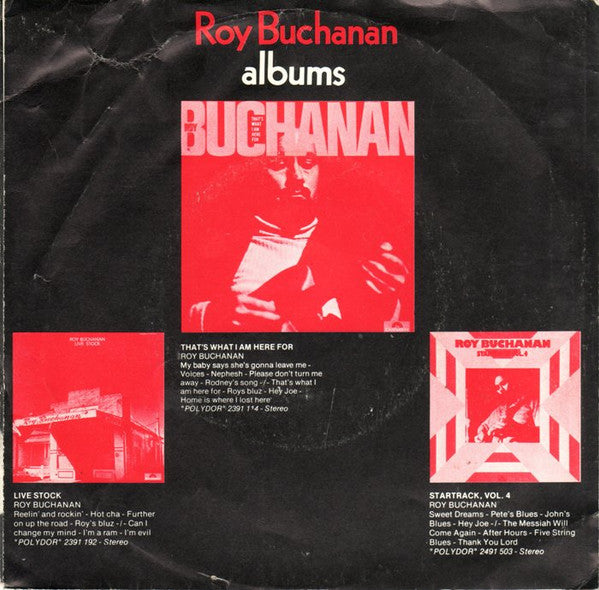 Roy Buchanan - Please Don't Turn Me Away 18592 Vinyl Singles Vinyl Goed / Hoes Goed