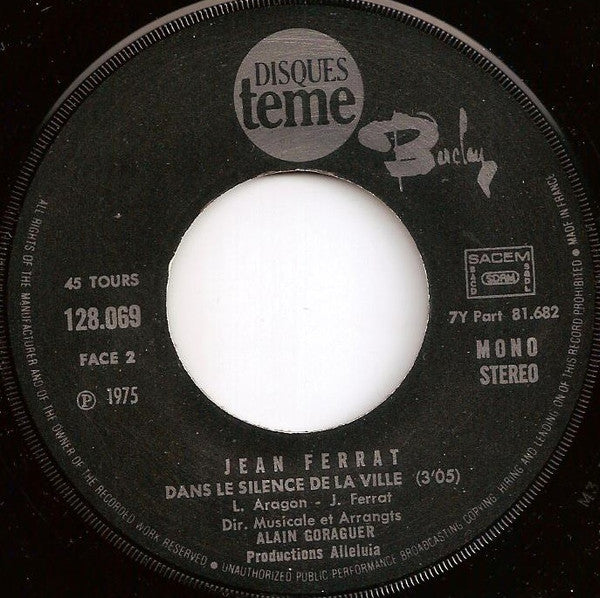 Ferrat - La Femme Est L'avenir De L'homm 29690