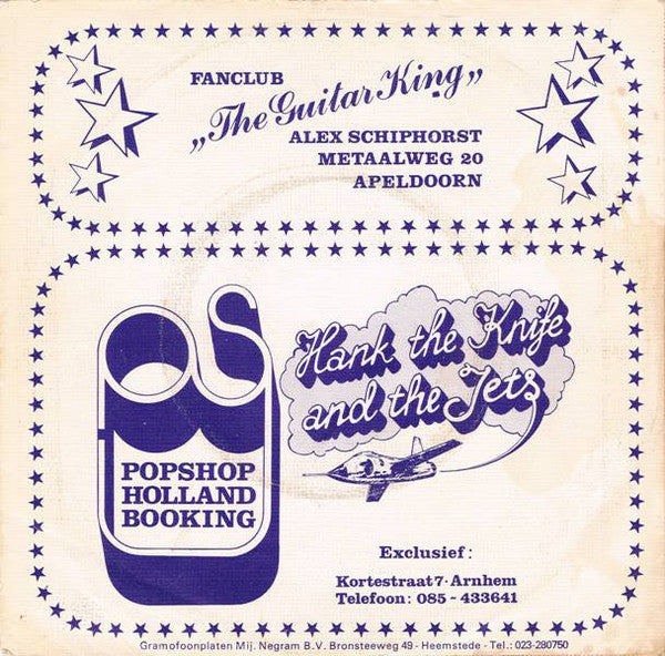 Hank The Knife And The Jets - Stan The Gunman Vinyl Singles Vinyl Goed / Hoes Goed