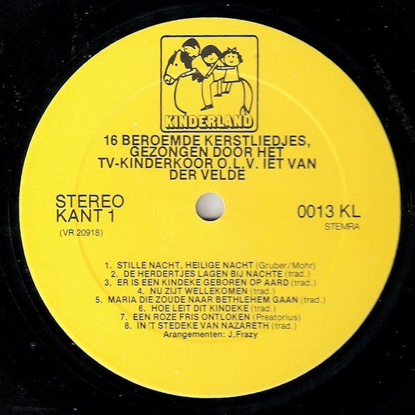 T.V. Kinderkoor - 16 Bekende Kerstliedjes (LP) 46987