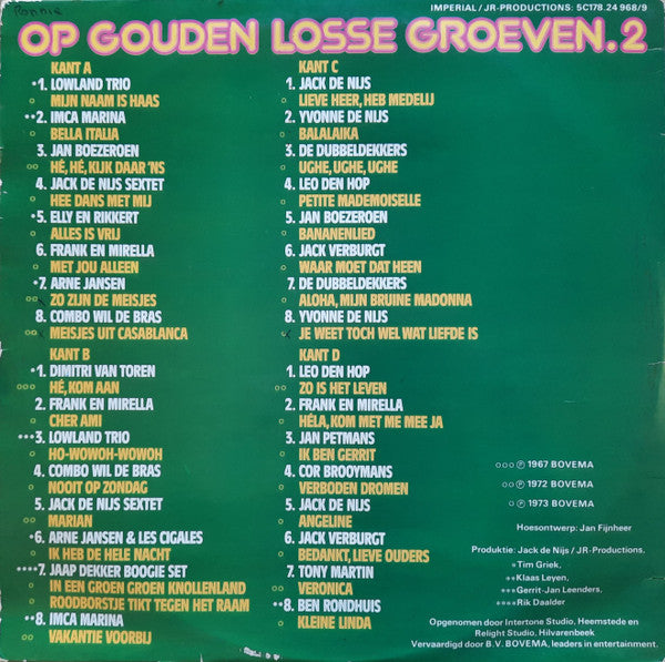 Various - Op Gouden Losse Groeven 2 (LP) 50350 Vinyl LP Dubbel Vinyl Goed / Hoes Goed