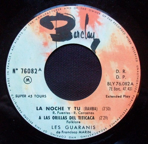 Les Guaranis De Francisco Marin - La Nouvelle Bamba 03338 Vinyl Singles EP Vinyl Goed / Hoes Goed