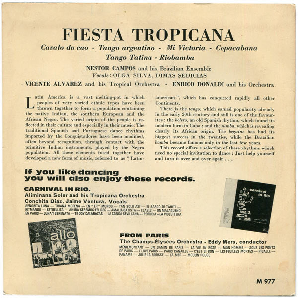 Various – Fiesta Tropicana 36450 Vinyl Singles Vinyl Goed / Hoes Goed