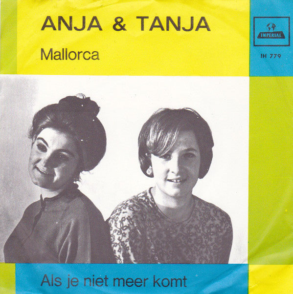 Anja & Tanja - Mallorca Vinyl Singles Vinyl Zeer Goed / Hoesje Goed "VINYLSINGLES.NL"