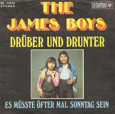 James Boys - Drüber und drunter 27256 Vinyl Singles Vinyl Goed / Hoes Goed