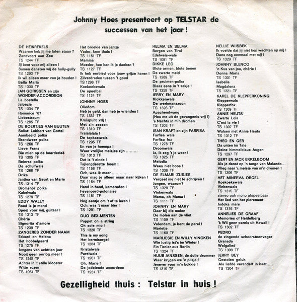 Anny Heuts - Walsen Met Annie Heuts 38159 Vinyl Singles Vinyl Goed / Hoes Goed