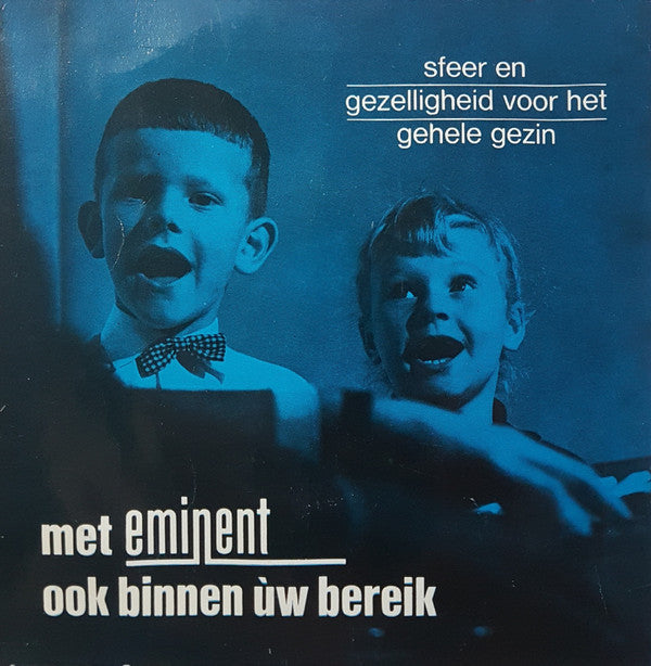 Pierre Palla en Herman van Vliet - Pierre Palla en Herman Van Vliet Spelen Op Eminent 32646 Vinyl Singles EP Vinyl Goed / Hoes Goed
