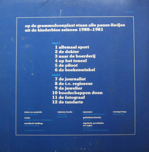 Kinderbios - Hoogtepunten Uit AVRO's Kinderbios (LP) 45258 Vinyl LP Vinyl Goed / Hoes Goed