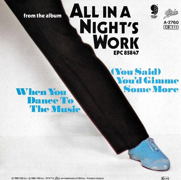 KC & The Sunshine Band - (You Said) You'd Gimme Some More 20555 Vinyl Singles Vinyl Goed / Hoes Goed