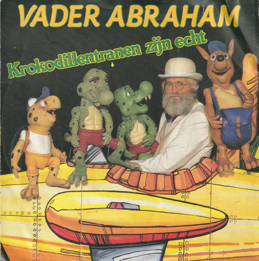 Vader Abraham - Krokodillentranen Zijn Echt 43121b Vinyl Singles Vinyl Goed / Hoes Redelijk