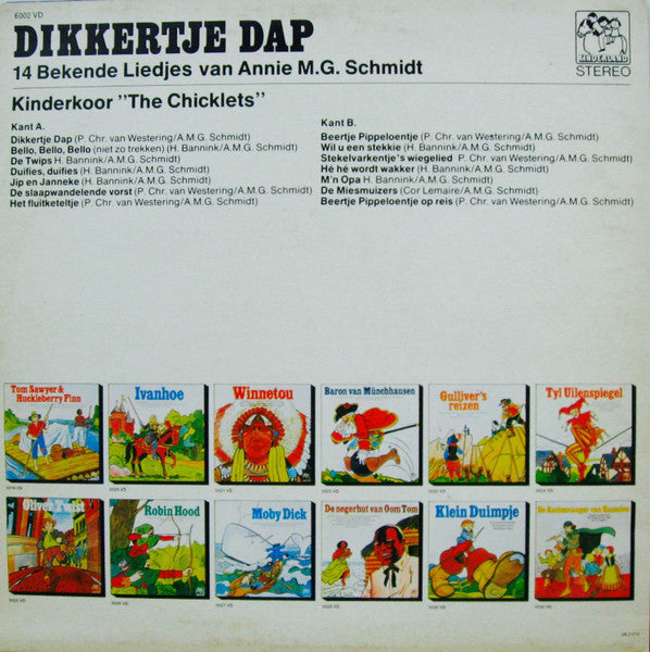Kinderchor The Chicklets – Dikkertje Dap (LP) 51291