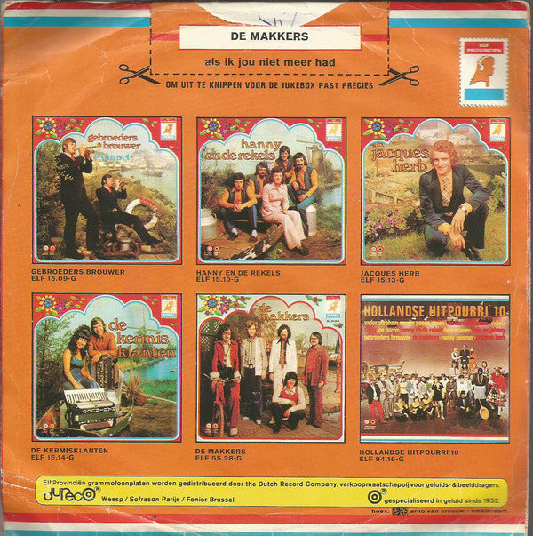 Makkers - Marianne 23715 Vinyl Singles Vinyl Goed / Hoes Goed