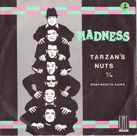 Madness - Tarzan's Nuts c/w Night Boat To Cairo 35255 Vinyl Singles Vinyl Goed / Hoes Goed