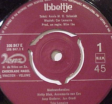 Annie M.G. Schmidt, Cor Lemaire, Wim Ibo - Ibbeltje 28994
