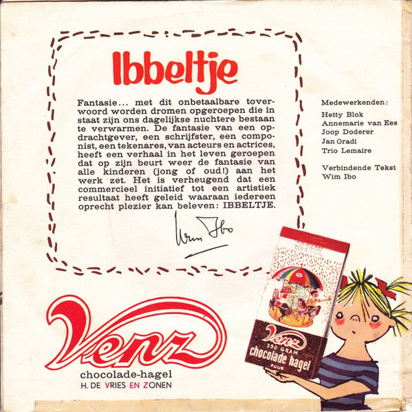 Annie M.G. Schmidt, Cor Lemaire, Wim Ibo - Ibbeltje 28994