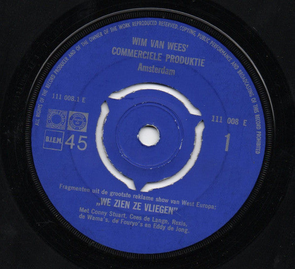 Various - We Zien Ze Vliegen 33658 Vinyl Singles Vinyl Goed / Hoes Goed