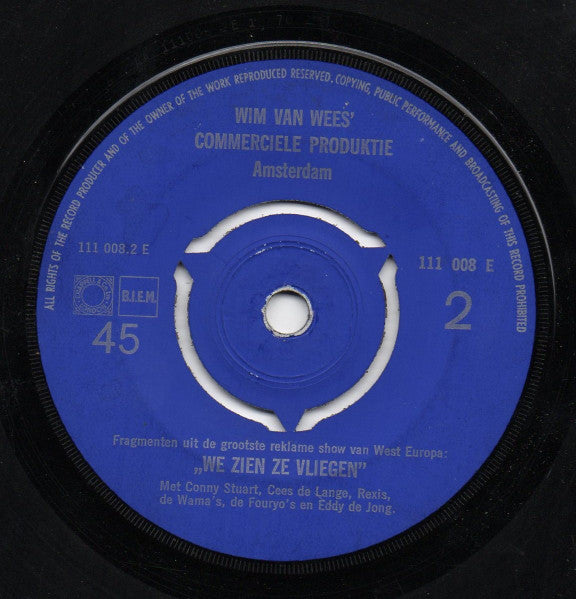 Various - We Zien Ze Vliegen 33658 Vinyl Singles Vinyl Goed / Hoes Goed